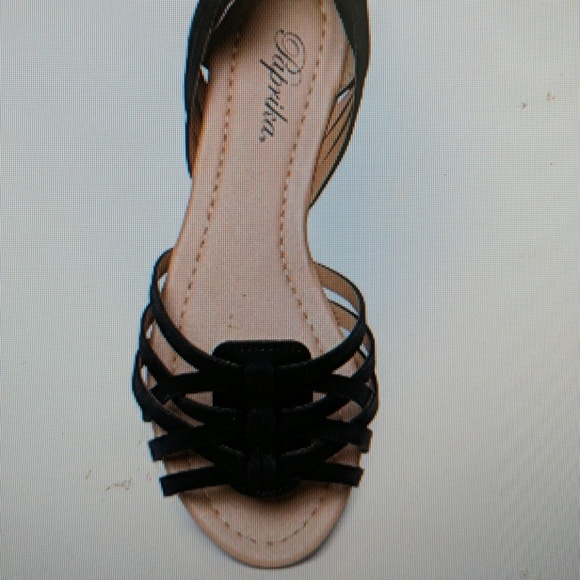 Woven pattern flat sandals - Picture 6 of 6